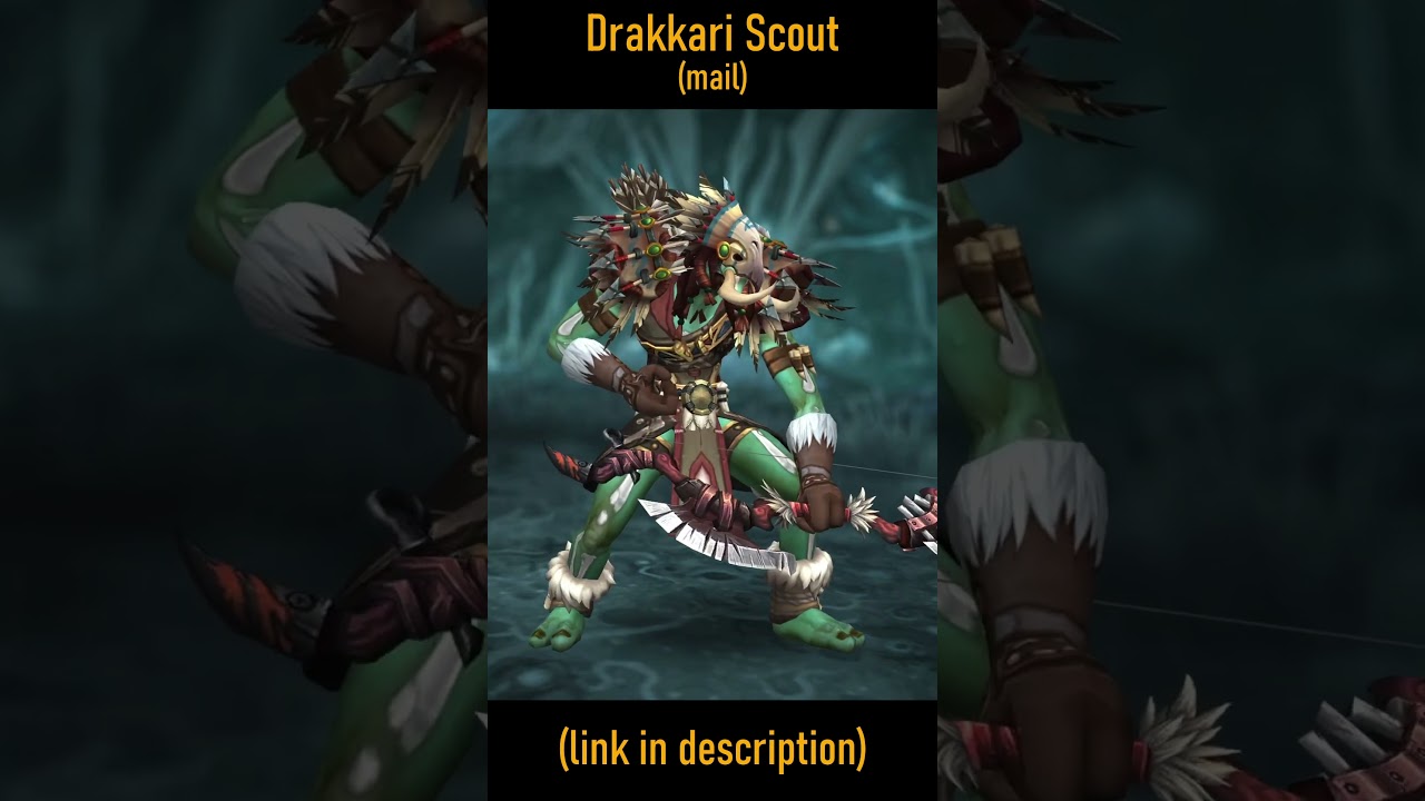 Mix & Match Transmogs - Troll #gamingcommunity #worldofwarcraft #warcraft