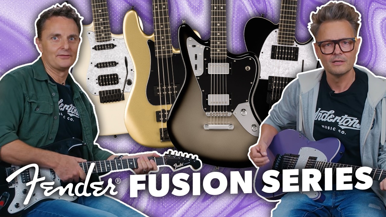 Fender Fusion Series - Strats, Teles, Jaguar Baritone & Precision Bass!