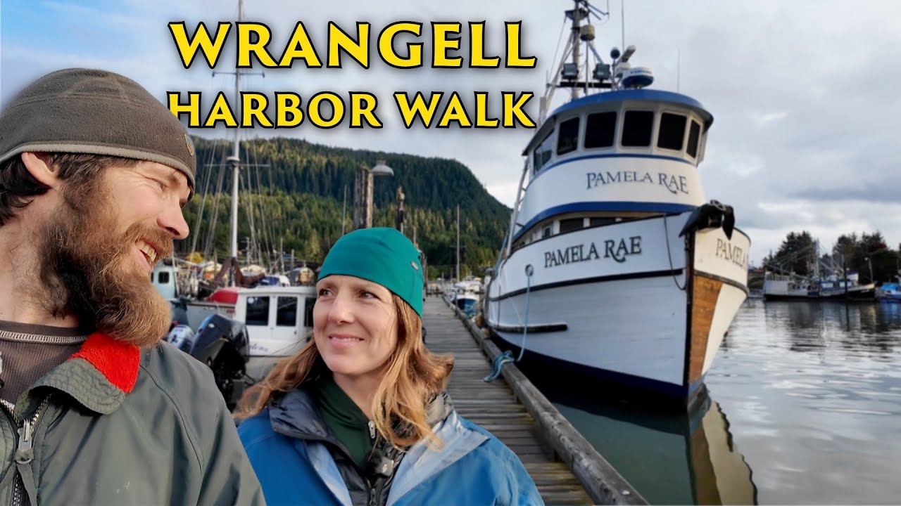 Exploring Wrangell Harbor, Alaska | Boats, Shipyard Life & Harbor Walk Tour