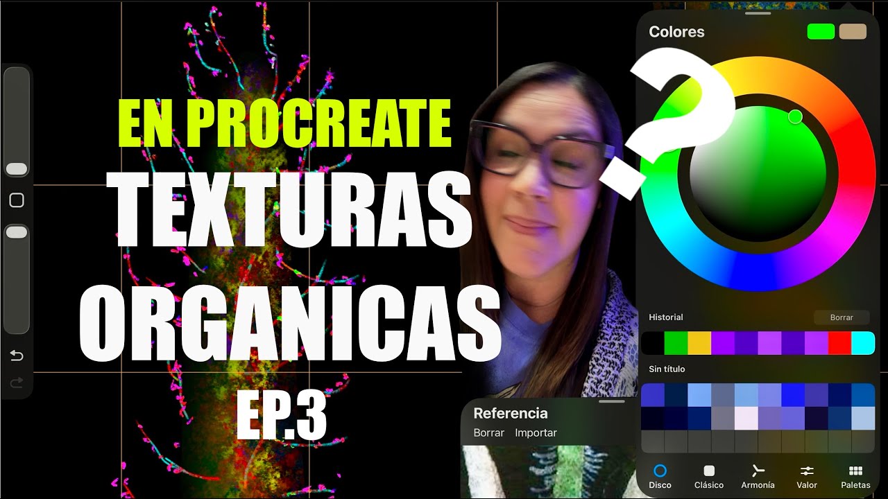 TEXTURAS ORGANICAS EN PROCREATE Ep.3