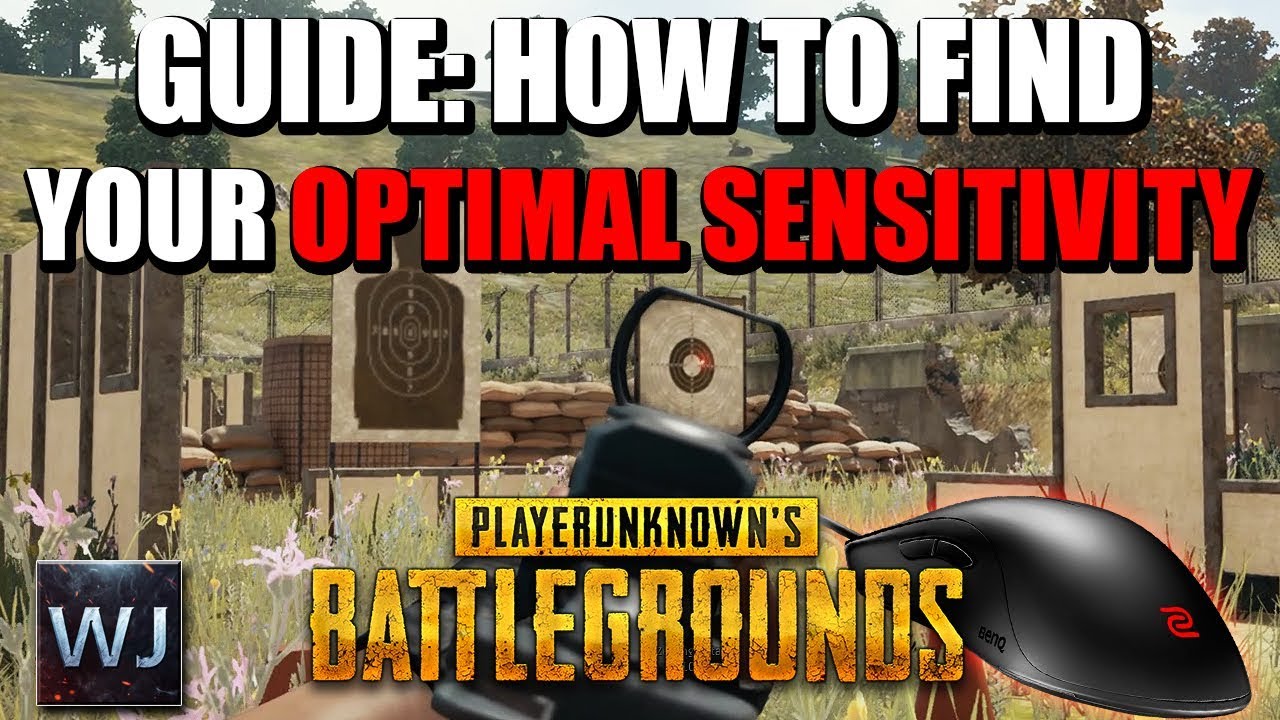РУКОВОДСТВО: КАК НАЙТИ ОПТИМАЛЬНУЮ ЧУВСТВИТЕЛЬНОСТЬ МЫШИ В PLAYERUNKNOWN'S BATTLEGROUNDS (PUBG)