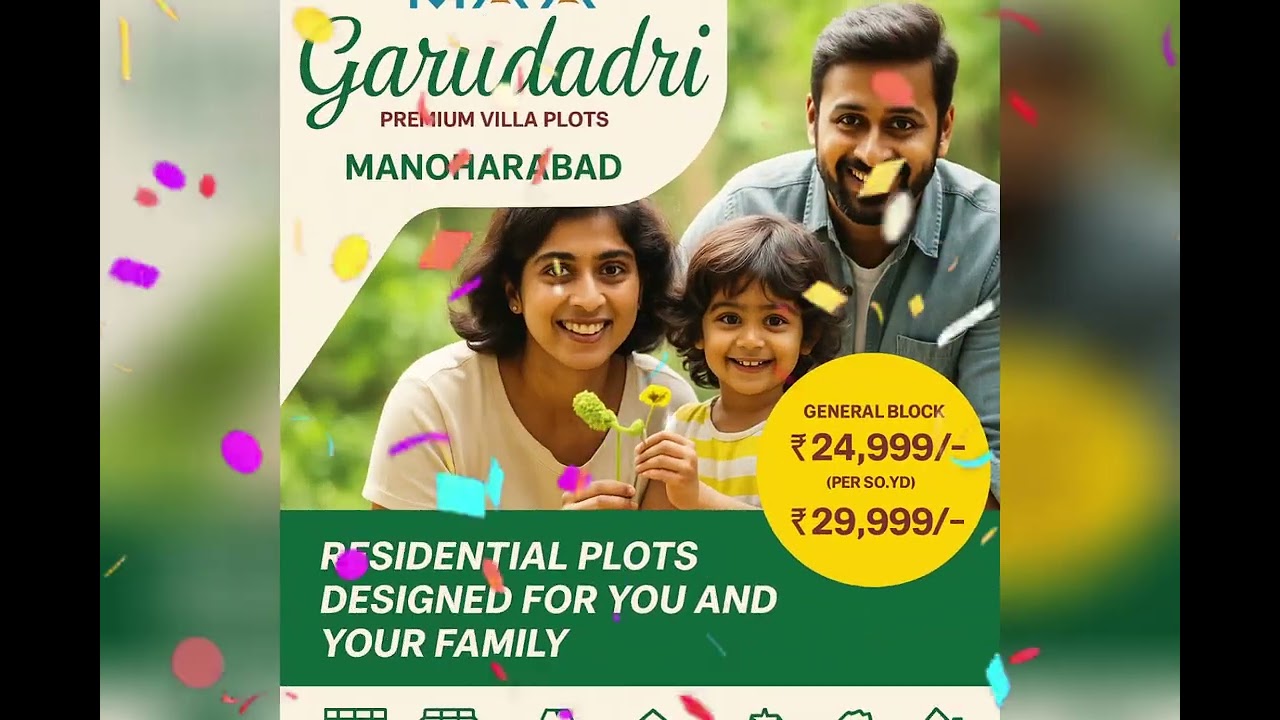 Open residential plots near RRR