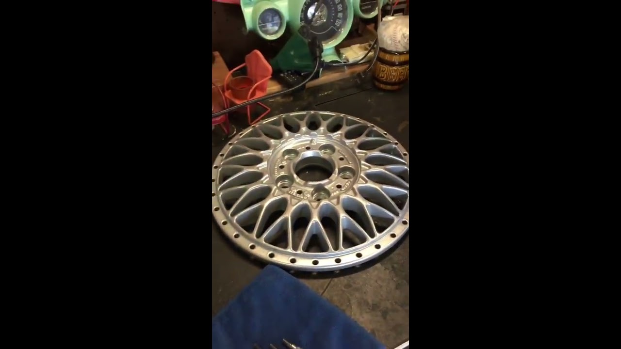 Aluminum Polishing: BMW Style 5 / BBS RC 090