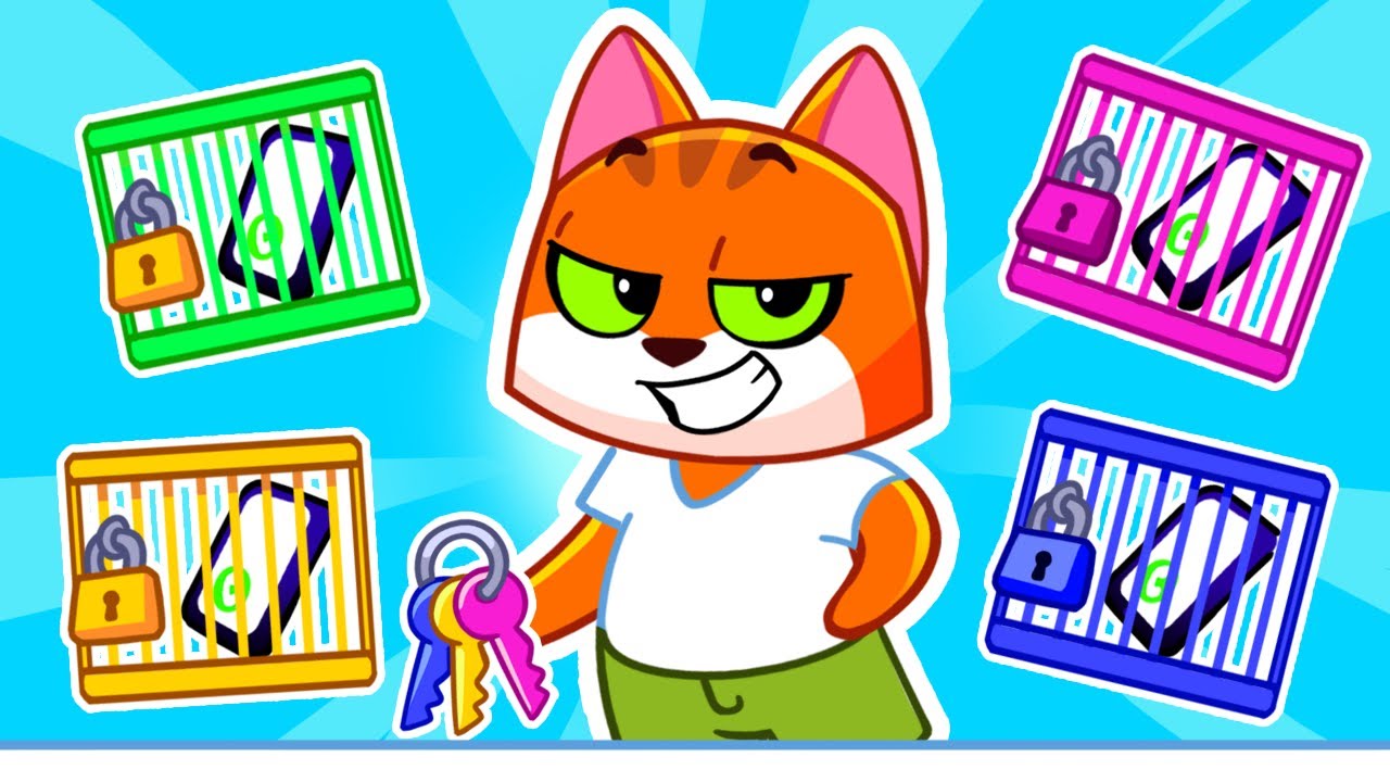 My Phone Got Locked!🔒 Kids Learn Good Habits with Paws&Play