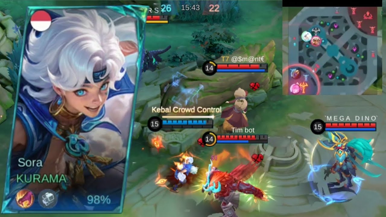 “SORA HARD GAME but I Still DOMINATED the Match! 🔥” | MOBILE LEGEND 