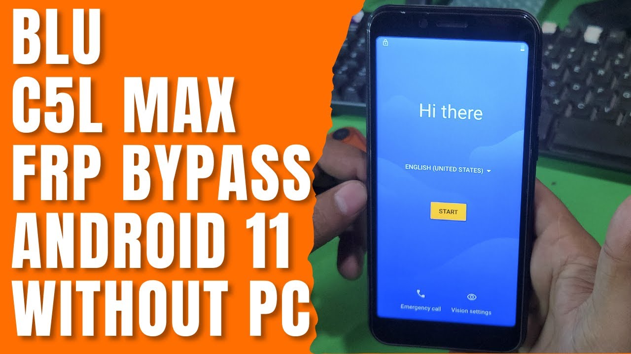 BLU C5L Max FRP Bypass Android 11 Without PC || blu c5l max frp bypass