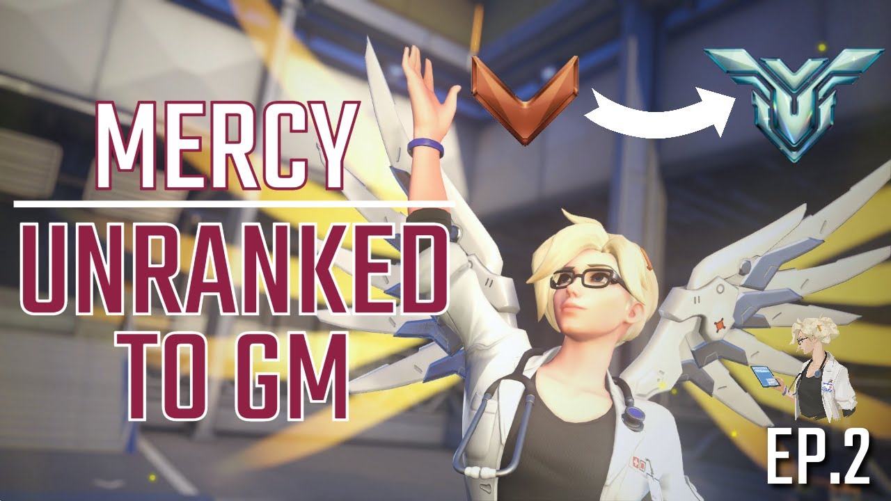 Mercy Unranked to GM - Climbing in Diamond 💎- EP2 | Overwatch 2
