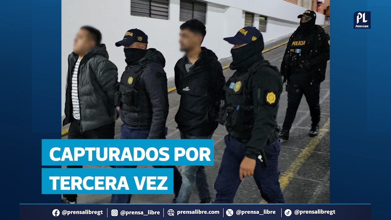 “El Ojudo” y “Toño” son recapturados por tercera vez tras persecución que terminó en Villa Canales