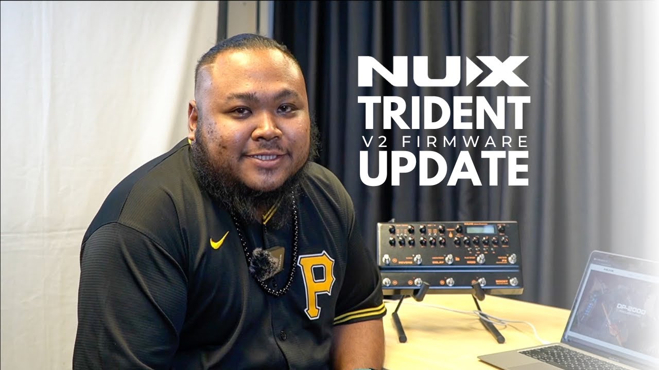 HOW TO UPDATE THE LATEST NUX TRIDENT V2 FIRMWARE | TUTORIAL