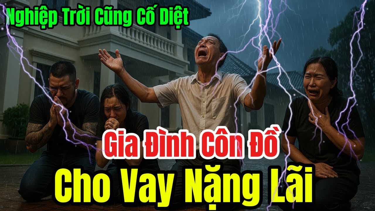 Lãi mẹ đẻ lãi con, chèn ép người nghèo - quả báo gia đình côn đồ vay nặng lãi