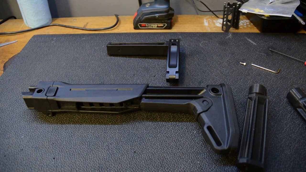 Tailhook Adapter for Magpul Zhukov Folding Stock