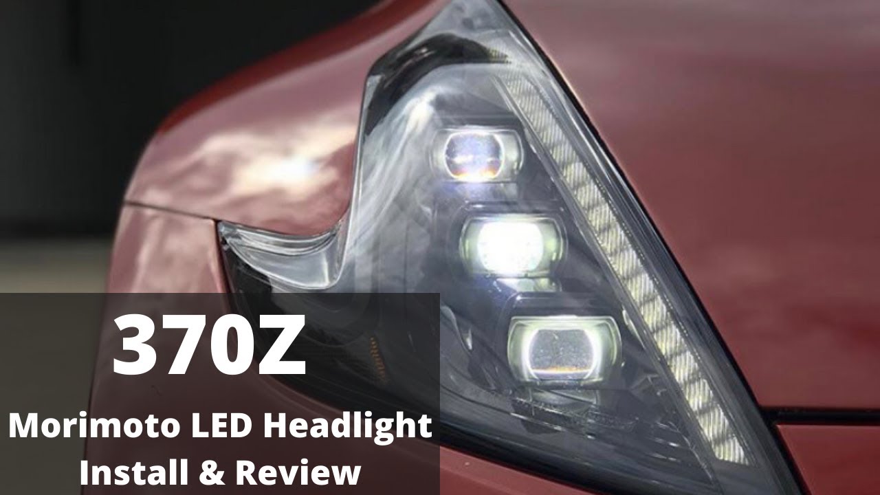Nissan 370Z Morimoto XB LED Headlight Install