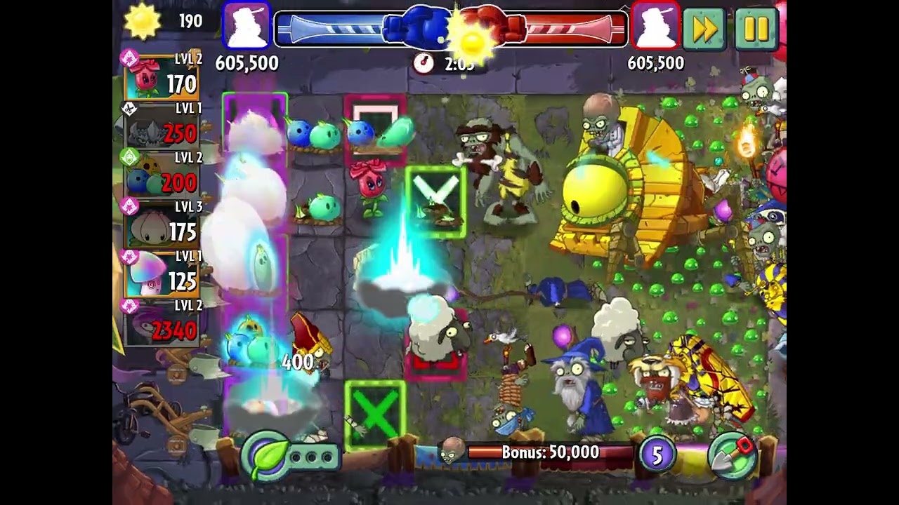 Pvz2 gold league strategy 2 #pvz2 #pvzmobile #pvzgameplay 