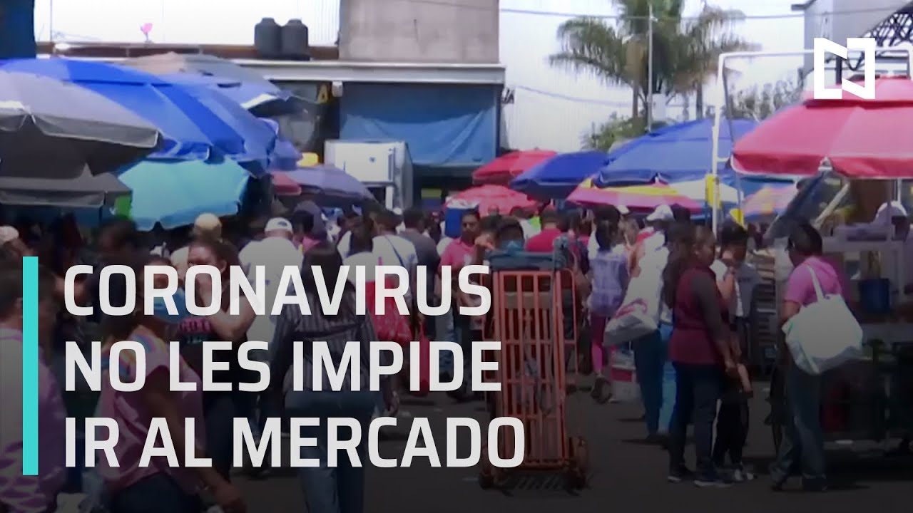 Clientes violan cuarentena en mercado La Nueva Viga en Viernes Santo pese a coronavirus - En Punto