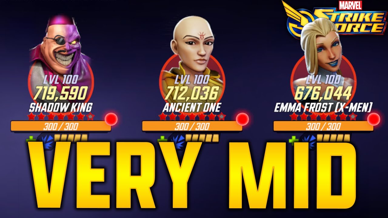 ASTRAL GAMEPLAY - NOT GREAT, VERY MID - MARVEL Strike Force - MSF