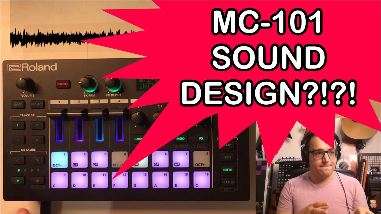 Roland MC-101 Advanced Tutorial: 1) Sound Design