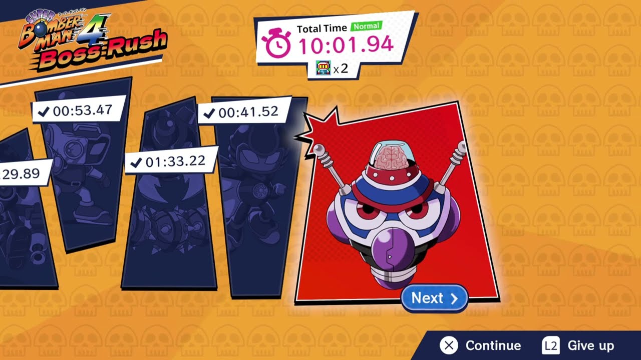 Super Bomberman Collection - Boss Rush 4