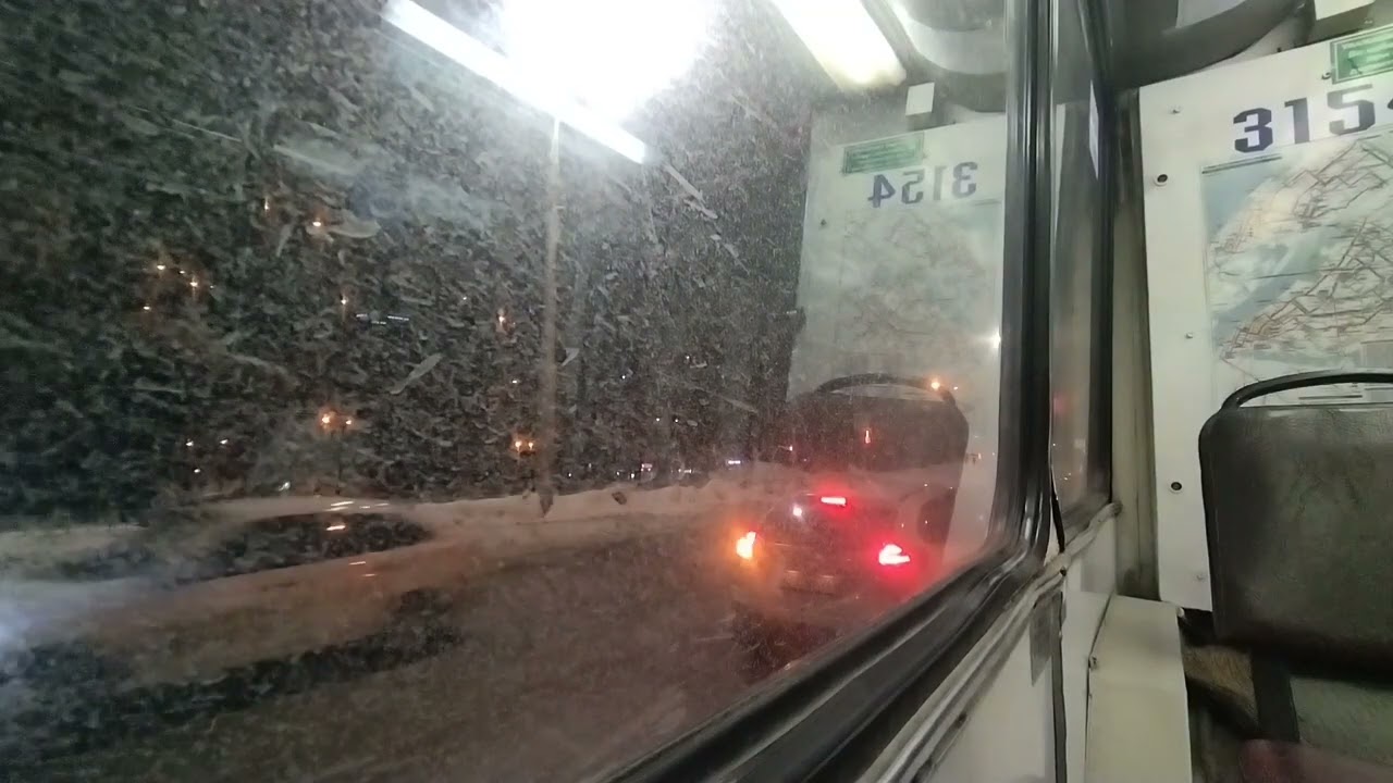 БТЗ-5276.04 №3154 по 17 маршруту (09.02.2024) Самара