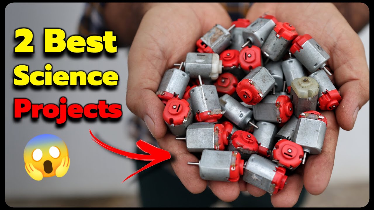 2 Best Science Projects || मज़ा ना आये तो पैसे वापस || DC Motor New Ideas
