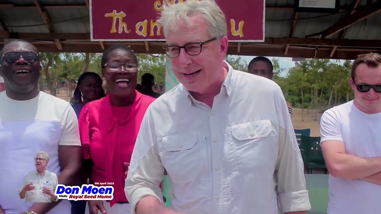 DON MOEN visits royal seed orphanage home