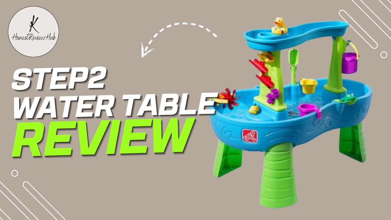 💦 Step2 Rain Showers Splash Pond Water Table &mdash; The BEST 13-Piece Toddler Water Playset!