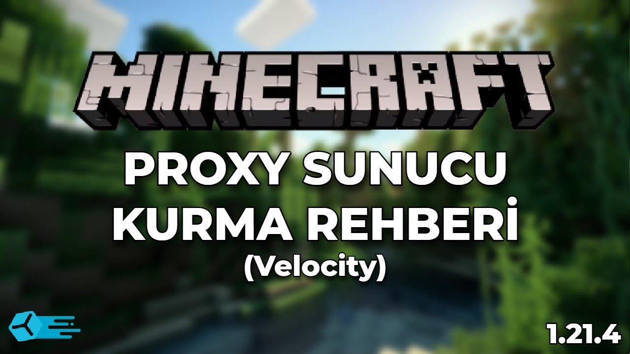 Minecraft Proxy Sunucu Kurma Rehberi (Velocity) Paper 1.21.4
