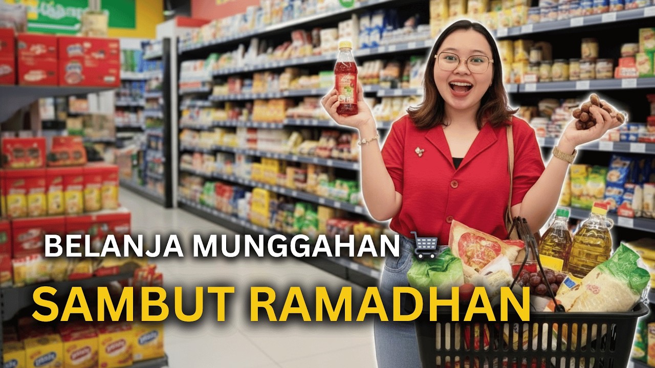 BELANJA MUNGGAHAN! 🛒 Habis Berapa Ringgit Persiapan Sambut Puasa di Malaysia? 🌙