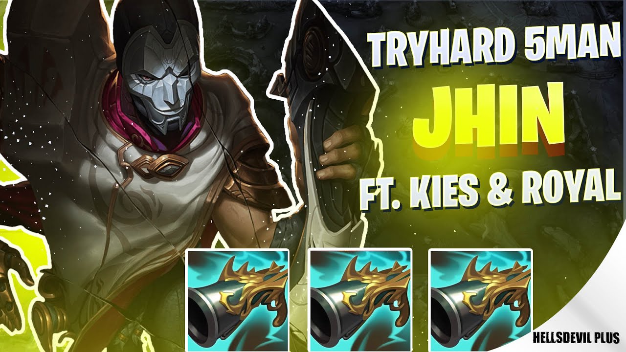 SUPER TRYHARD 5MAN QUE WITH KIES AND ROYAL - Wild Rift HellsDevil Plus Gameplay