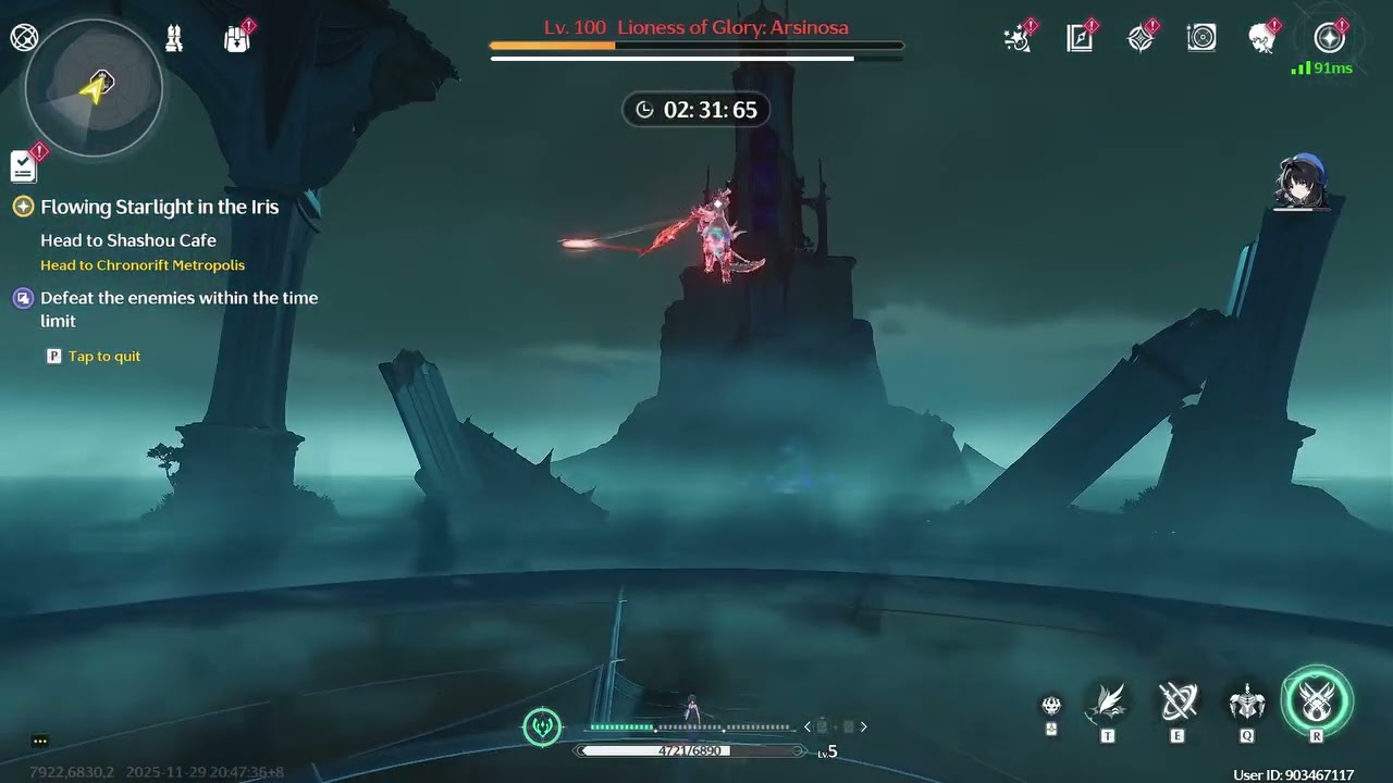 LV 5 yangyang vs LV 100 Arsinosa