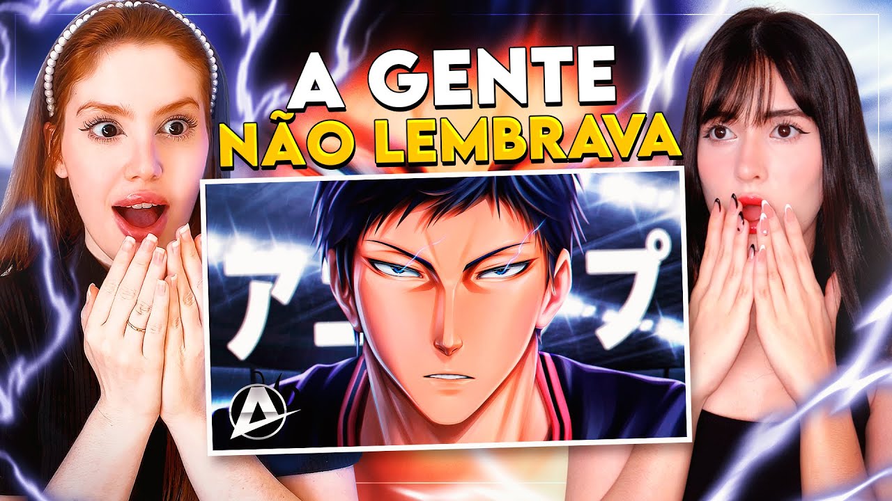 REACT | Aomine | Pantera Indomável | AniRap | CR Reacts