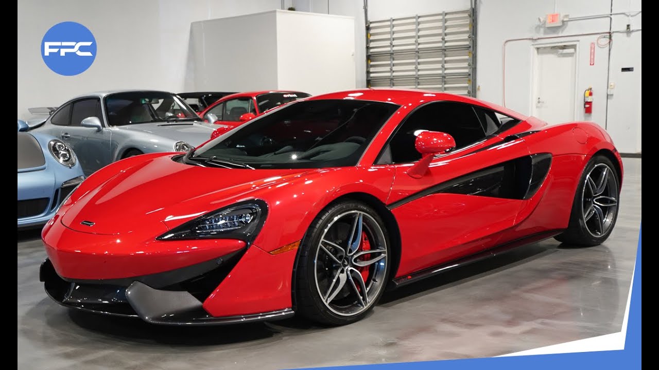 2019 Mclaren 570S in Vermillion Red w/ MSO Titanium Exhaust & 1299 miles! *SOLD*