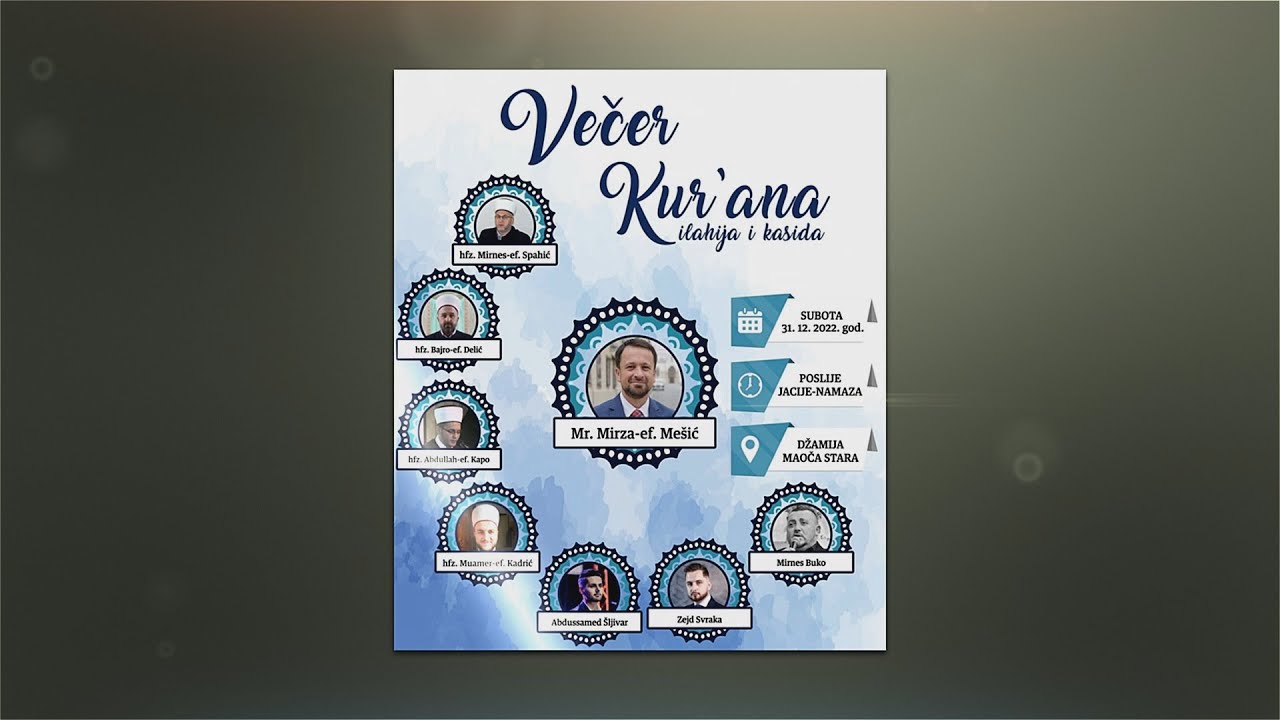 Vecer Kur'ana džemat Maoča Stara 2022/23