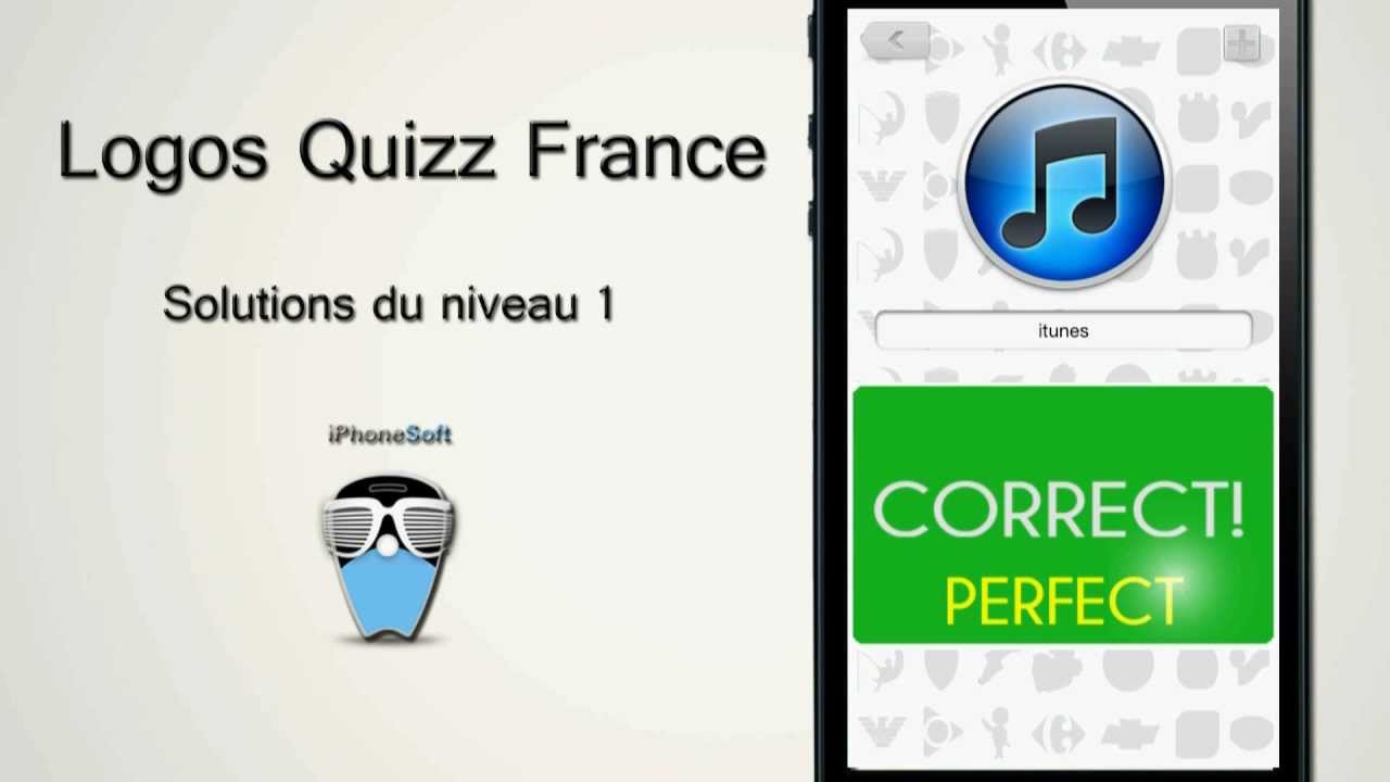 Logos Quizz France : toutes les solutions ( niveau 1 )
