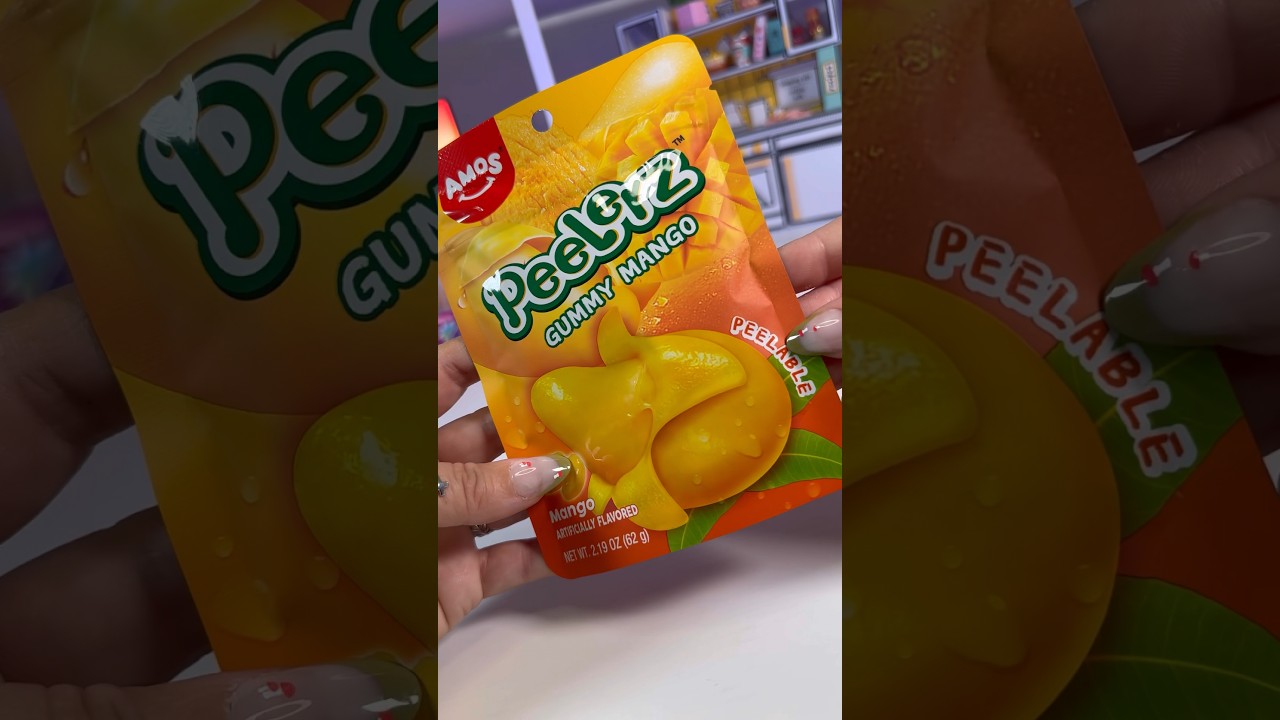 Peelerz Gummy Mango #asmr #candy #peelerz