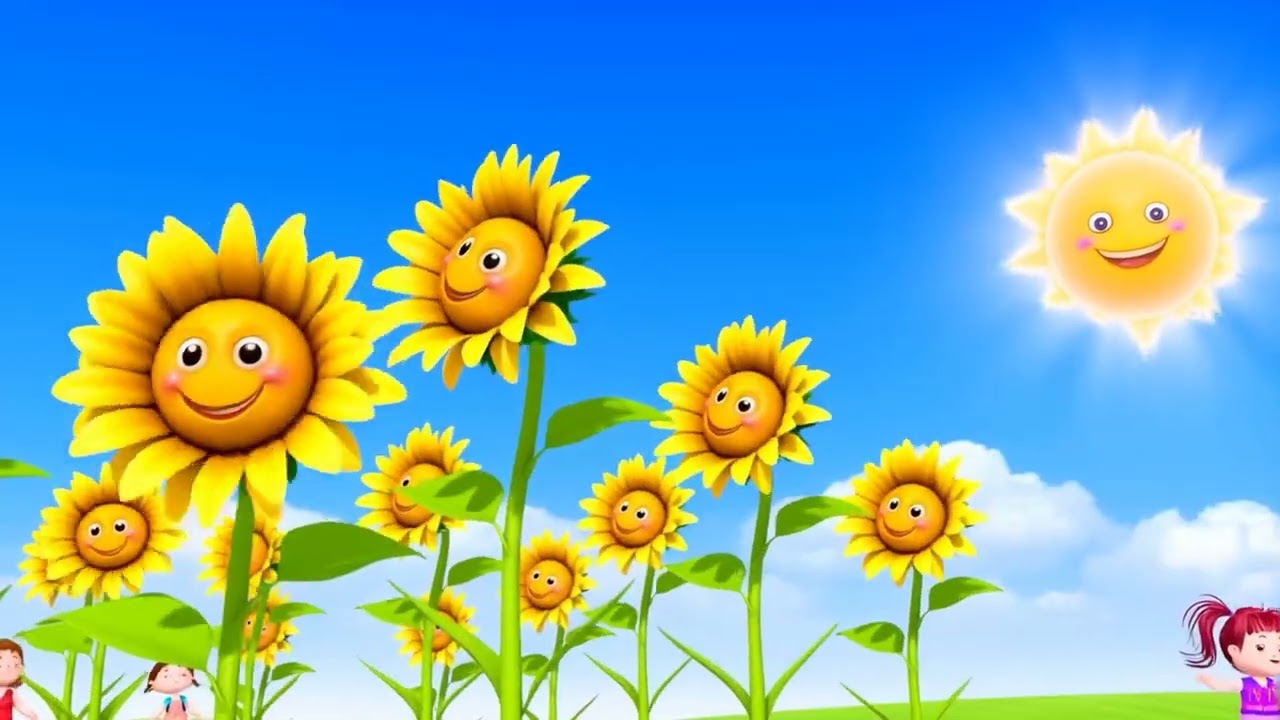 🌸 Flowers Masti Rhyme for Kids