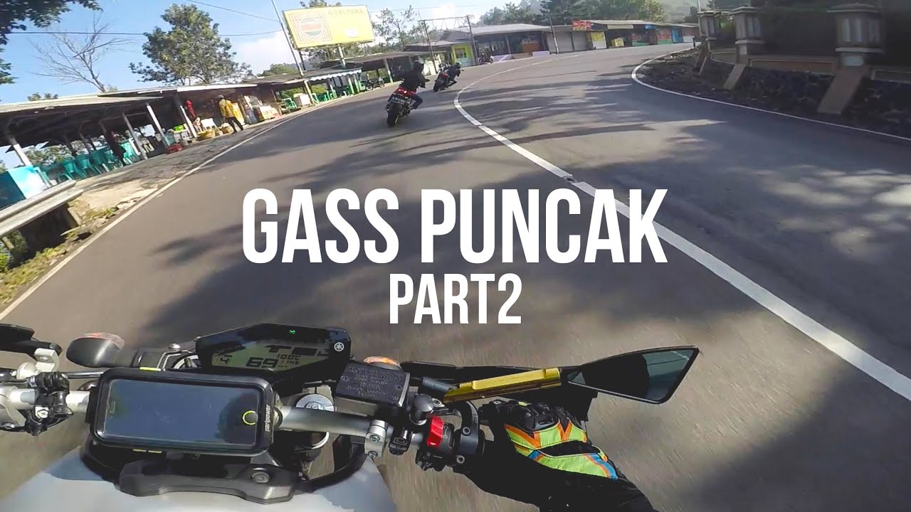 YAMAHA MT-09 - Cornering di Puncak! Duo MT-09, Diavel, Harley Davidson (PART 2) #motovlog Indonesia