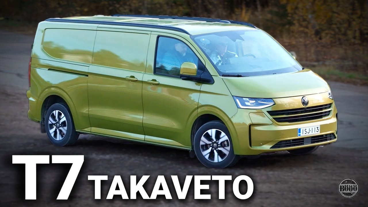 738. VW e-Transporter T7 takatuuppari s&auml;hk&ouml;ll&auml;!