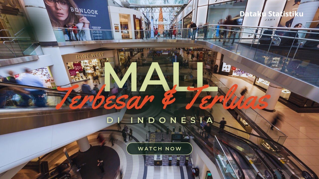 Mall Terbesar dan Terluas di Indonesia | The Biggest and Widest Mall in Indonesia