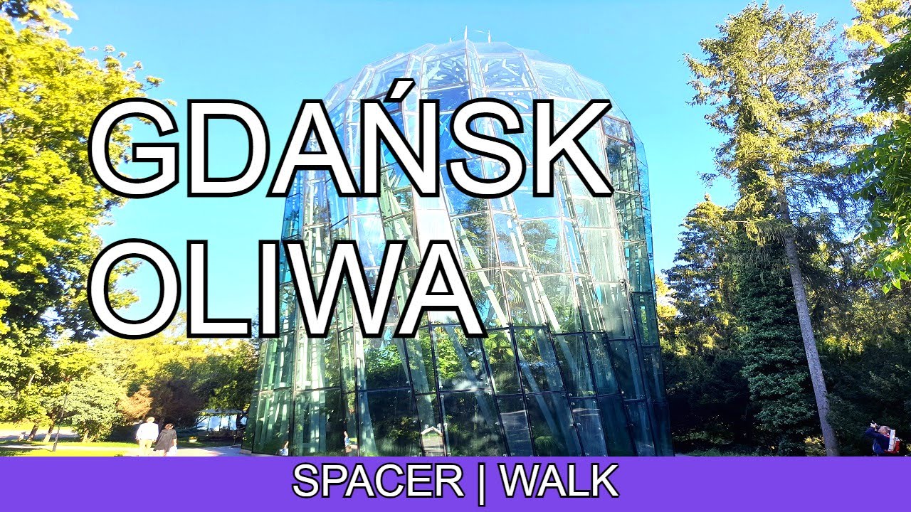 Gdańsk Oliwa - Poland, Oliwa Park, Botanical Garden | 4K