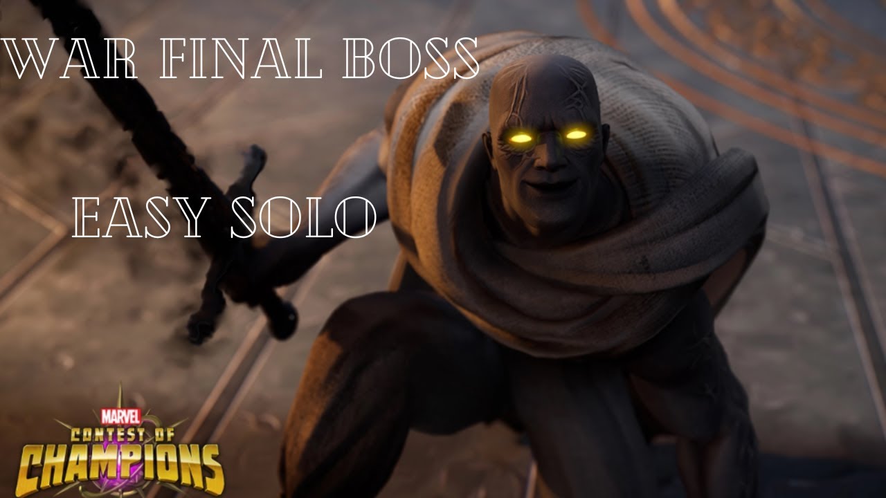 MCOC: 6 Star GORR Boss Easy Solo | Alliance War |