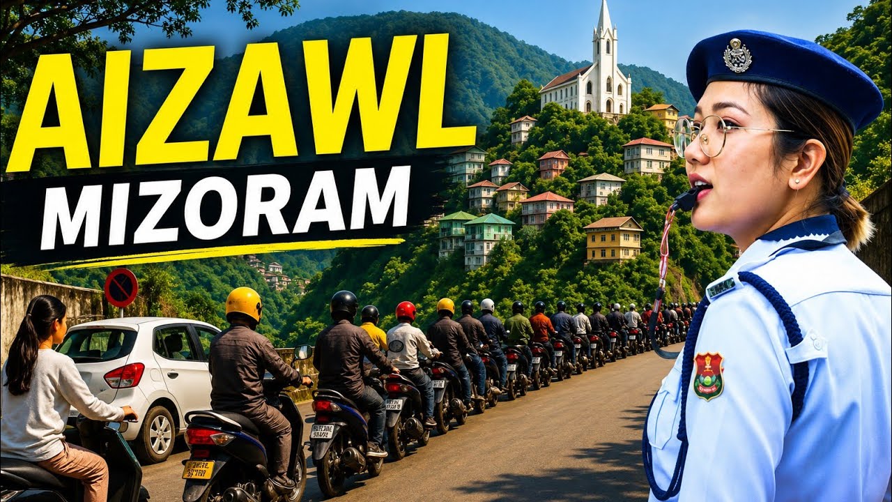 How Aizawl is Different from Whole India? India's most discipline City | India ka sabse accha city