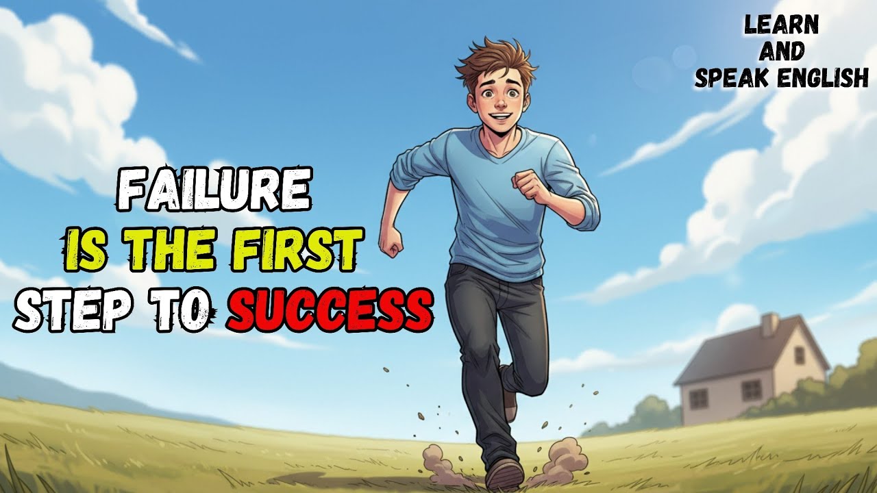 Failure Is the First Step to Success | Easy English Story | Learn English Through Story