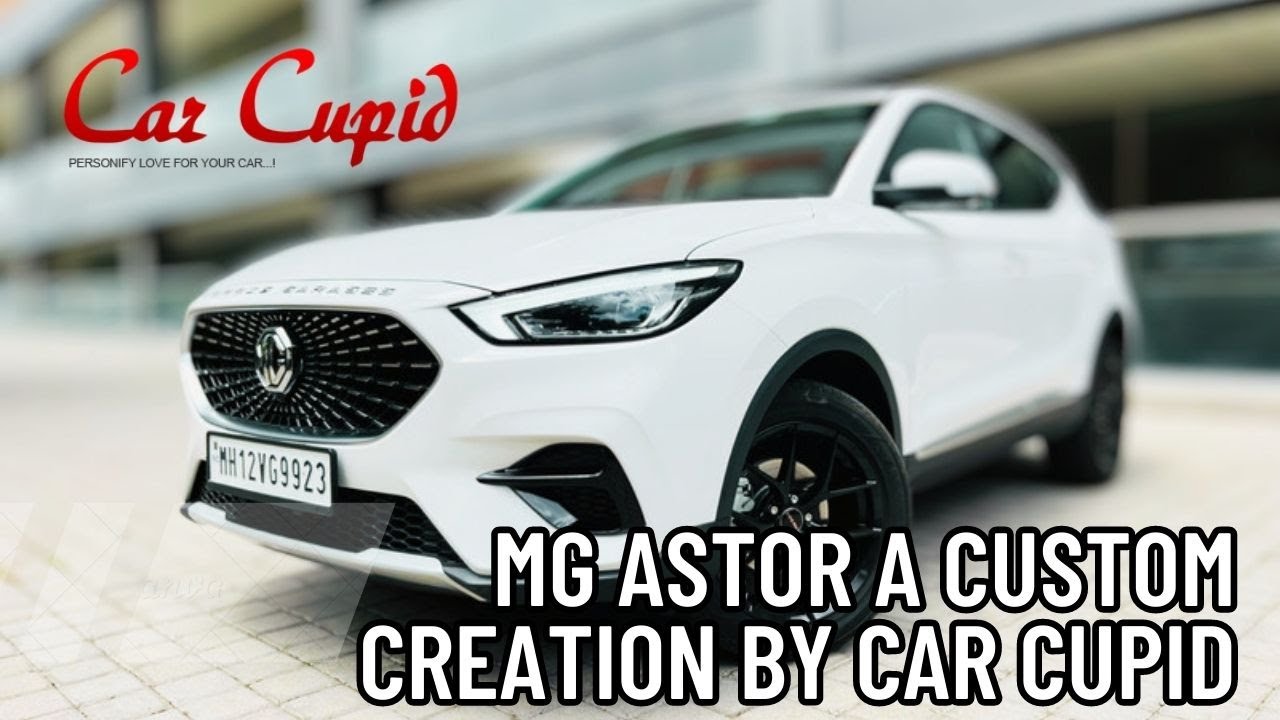 MG Astor Transformed: A Custom Creation by Car Cupid Pune