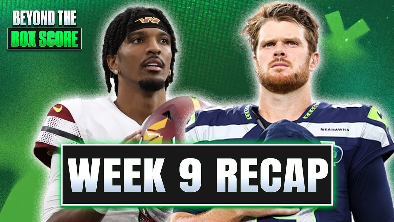 Beyond the Box Score Week 9: SNF Reactions, Daniels Hurt, Darnold Dominates, Buy or Sell!