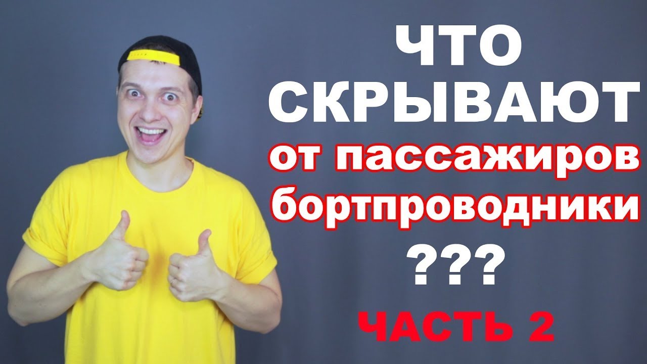 ЧТО СКРЫВАЮТ от пассажиров бортпроводники - часть 2