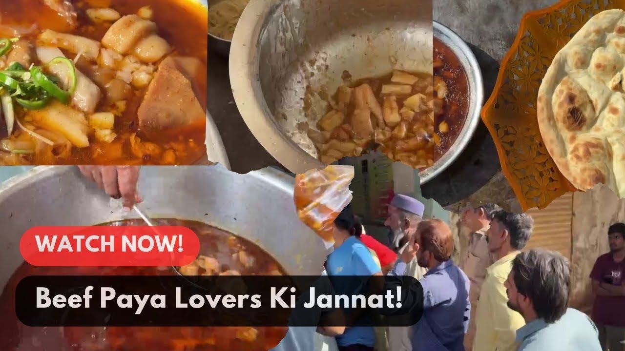 Paya lovers heaven | Adnan qureshi paya house karachi | Best paya in town | The WOK of Food