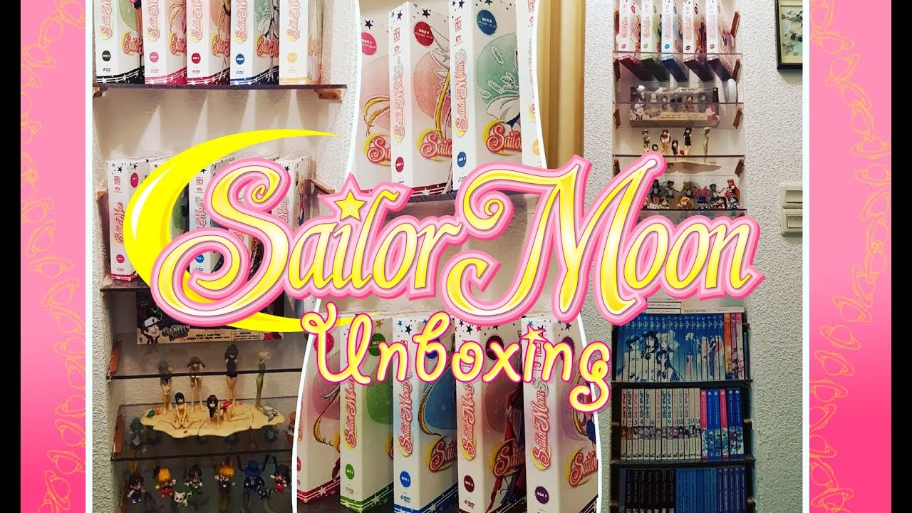 Unboxing in meinem Streamzimmer - Sailor Moon DVD Boxen