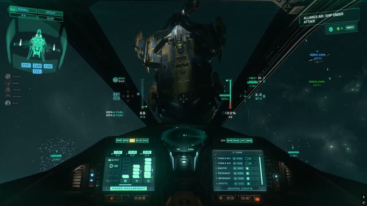 Star Citizen - Finding an abandoned Idris with a Mass Driver Cannon