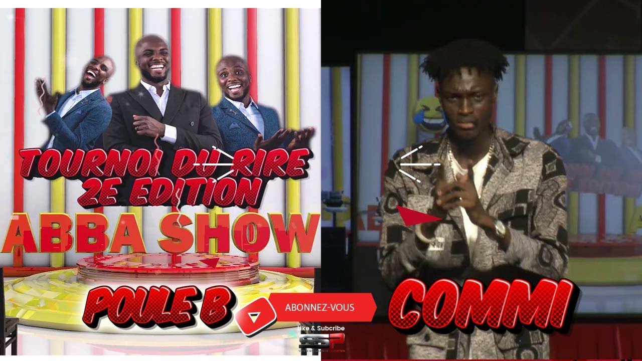 PRESTATION DE COMMI - ABBA SHOW TOURNOI DU RIRE (POULE B) - 20 MAI 2023
