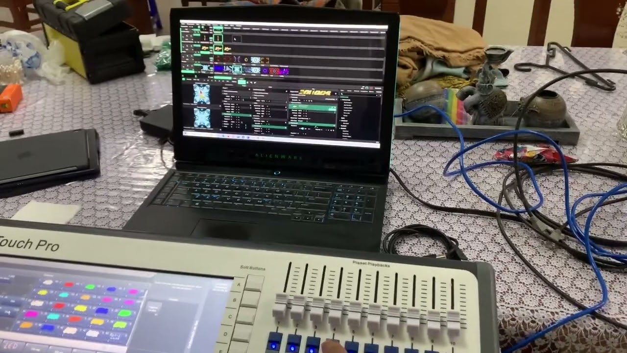 Avolites (Tiger Touch Pro) + Resolume Arena - Conexión